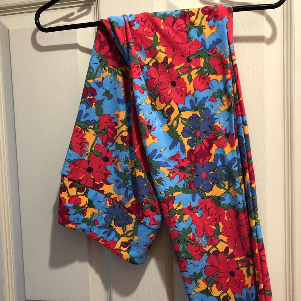 Lularoe Leggings TC Bright Floral